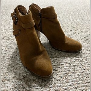 Suede Franco Sarto Booties